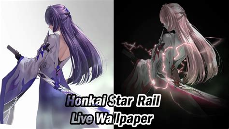 honkai star rail acheron wallpaper live